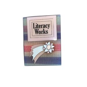 Vintage  Pin By Lucinda Brooch Reading Literacy Works  Book Lover